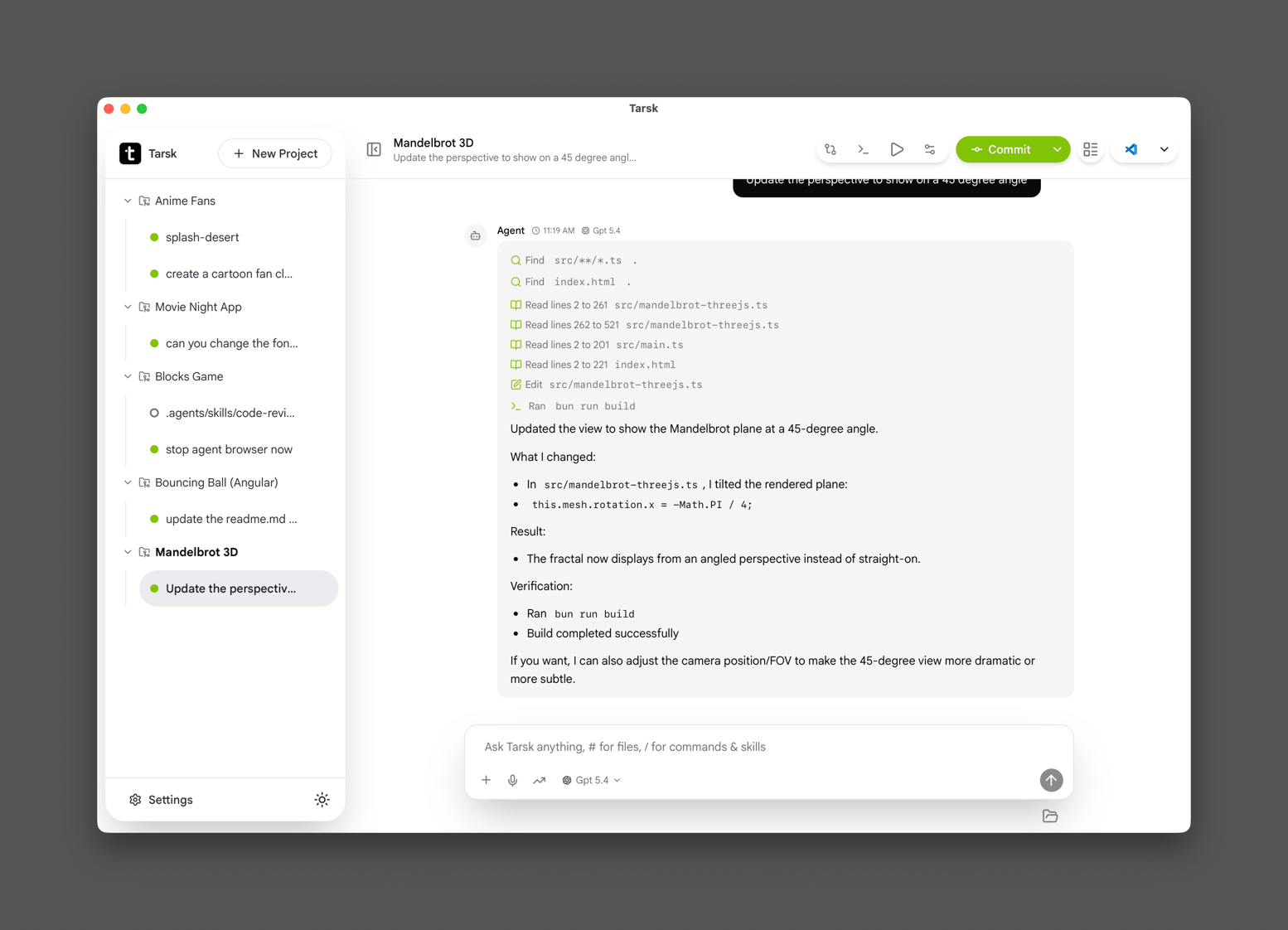 Tarsk Development Environment 1