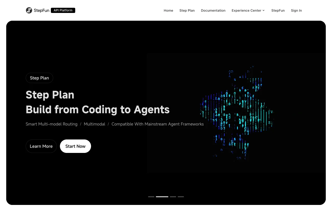 StepFun AI website